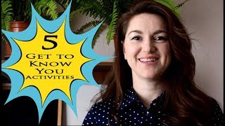 Five "Get to Know You Activities" to connect with your learners
