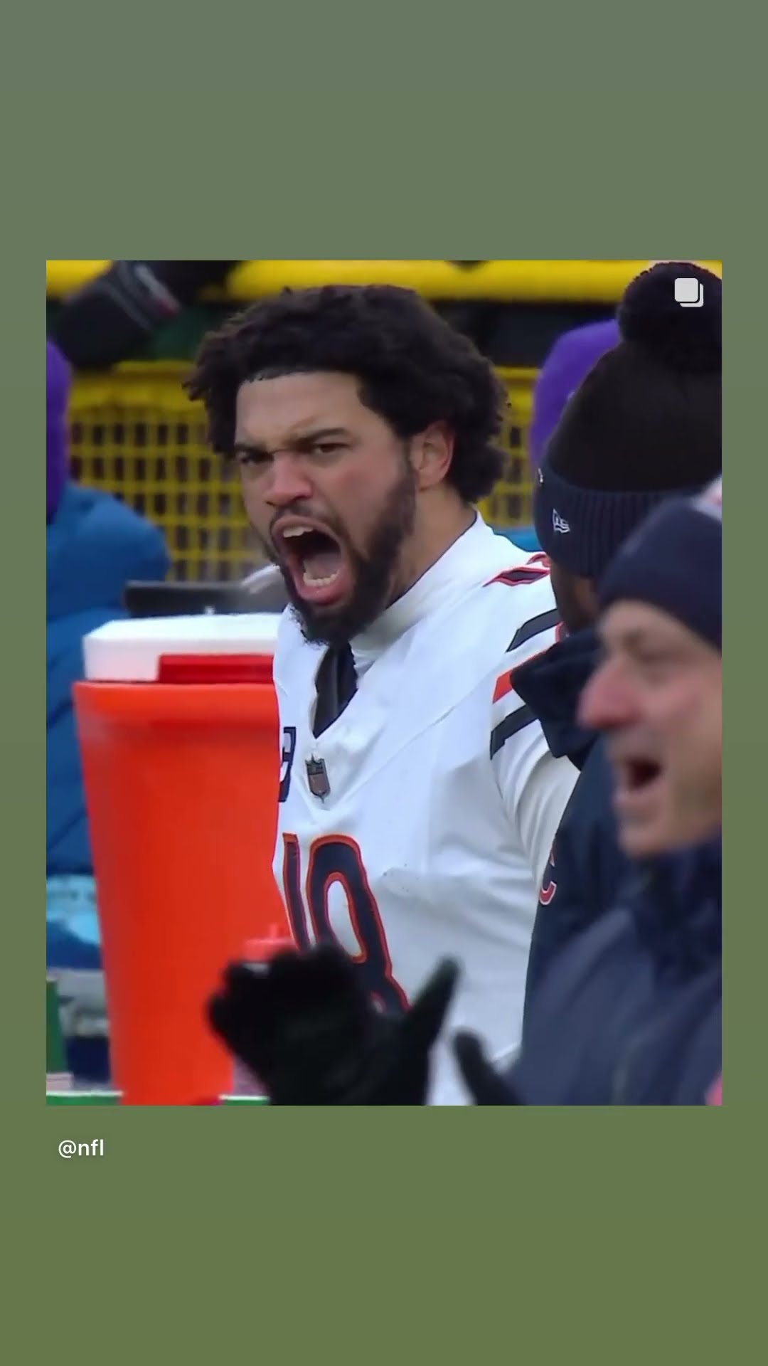 They break the losing streak #hoodnews #chicagobears #calebwilliams #CairoSantos #shortvideo #omg