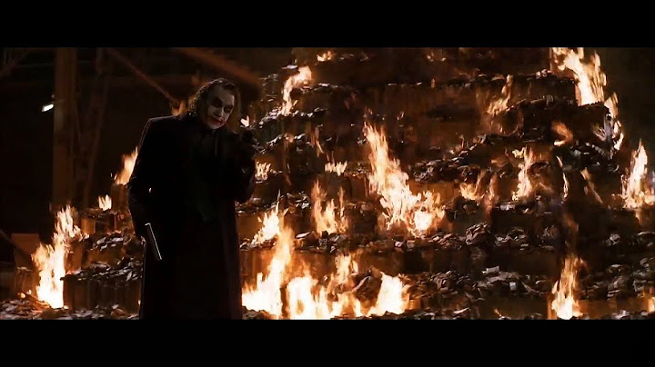 The Dark Knight - It's Not About Money, It's About Sending A Message [HD]