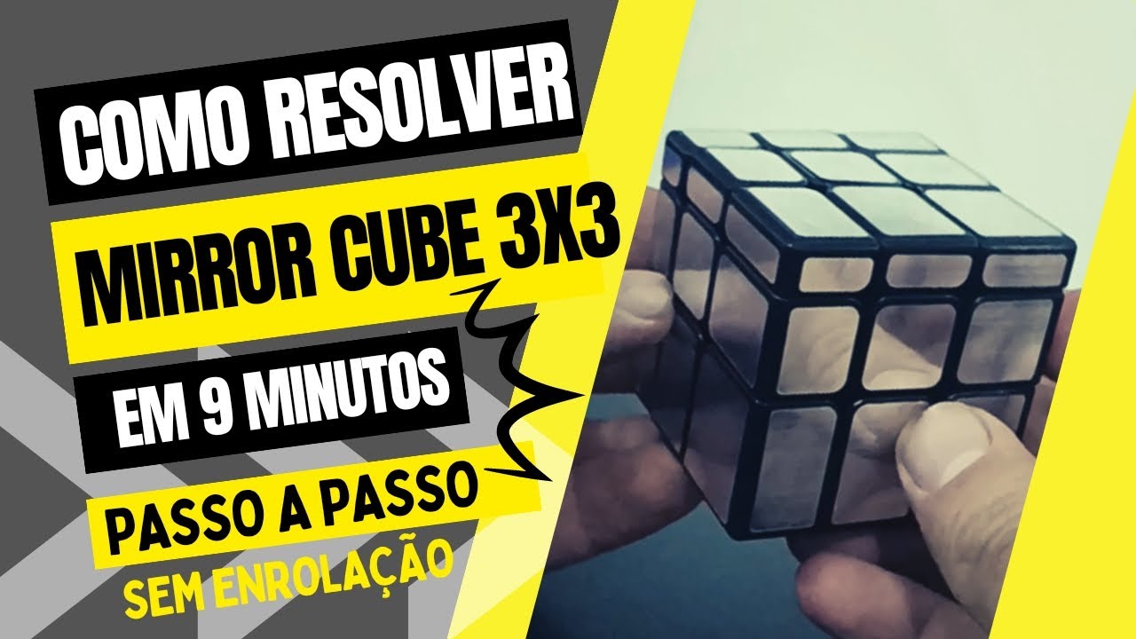 MIRROR CUBE 3X3 Resolvido em 9 minutos mirrorcube cubing moyu YouTube