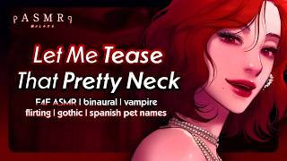 F4F 🩸 Teased   Toyed With by Your Vampire Rival 『 wlw | raspy binaural ASMR | yuri romance 』