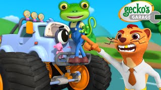 Weasel Steals Molly's Teddy! | Gecko's Garage | Trucks For Children | Cartoons For Kids