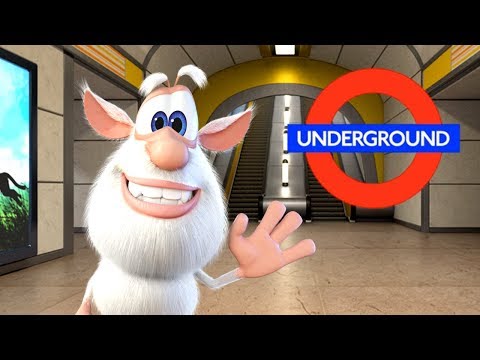 Booba - ep #19 - In the Subway 🚇 - Funny cartoons for kids - Booba ToonsTV