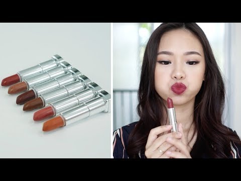 MAYBELLINE SUPERSTAY MATTE INK SWATCHES DI KULIT GELAP/SAWO MATANG/INDONESIA. 