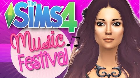 The Sims 4 Create-A-Sim: Music Festival-Inspired (Collab w/Kalixal)