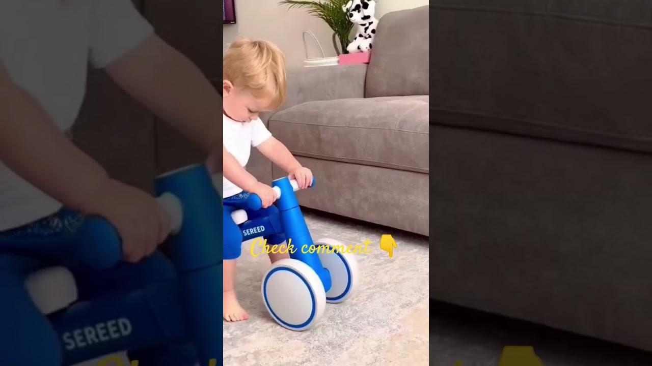 SEREED Baby Balance Bike for 1 Year Old Boys Girls 12-24 Month 