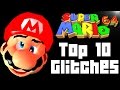 Super Mario 64 TOP 10 GLITCHES (Wii U, N64)