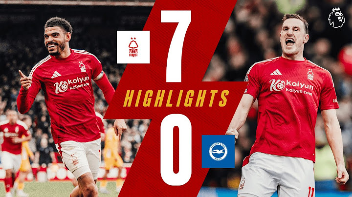 Reds Hit SEVEN! 🤯 | Forest 7-0 Brighton & Hove Albion | Premier League Highlights