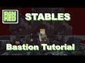 Master the STABLES BASTION in 20 minutes  || MCSR Tutorial Part 7
