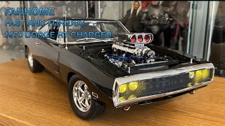 FANHOME FAST AND FURIOUS DODGE CHARGER R/T 1970 COMPLETE MODEL 1:8 scale