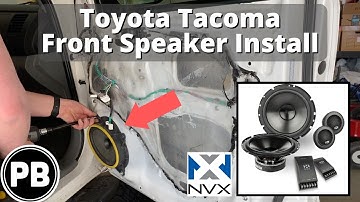 2005 - 2015 Toyota Tacoma Front Door Speaker Install