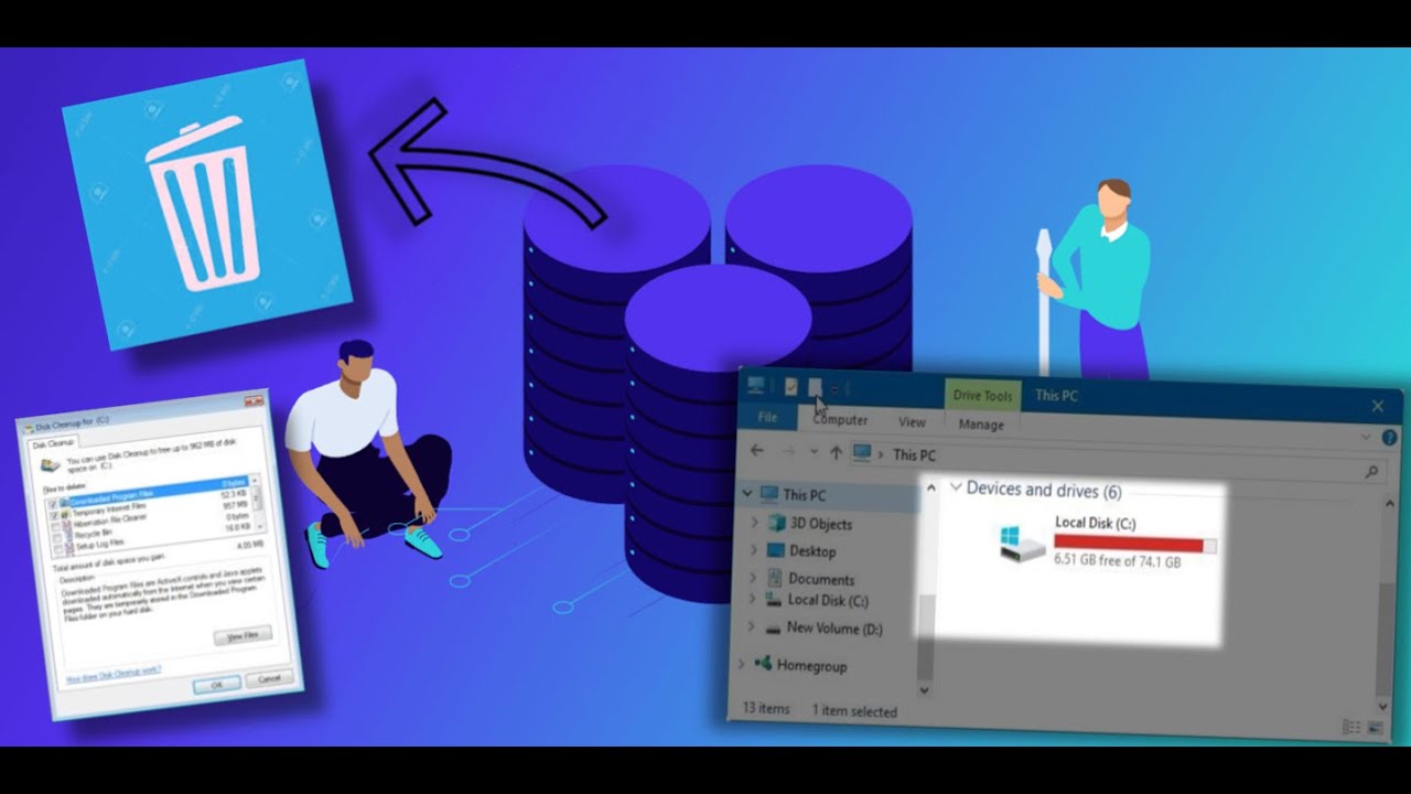 The Easiest Way To Free Up 30GB+ Of Hard Disk Space In Windows 10 ...