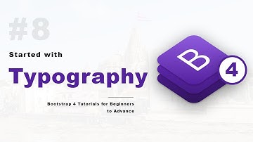 Typography in Bootstrap 4 (Hindi) - 8