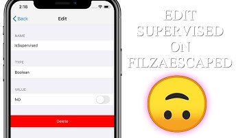 How to supervise your device using FilzaEscaped (Write Message on lockscreen or block OTA updates)