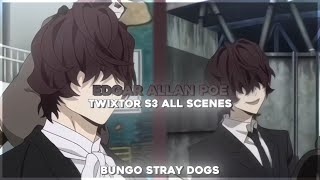 Edgar Allan Poe - Free Twixtor clips | Bungo stray dogs • season 3 all scenes