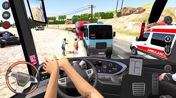 Scary Mountain Coach Bus Driver 🚍👮‍♂️ Bus Simulator : Ultimate Multiplayer Bus Wheels Games Android