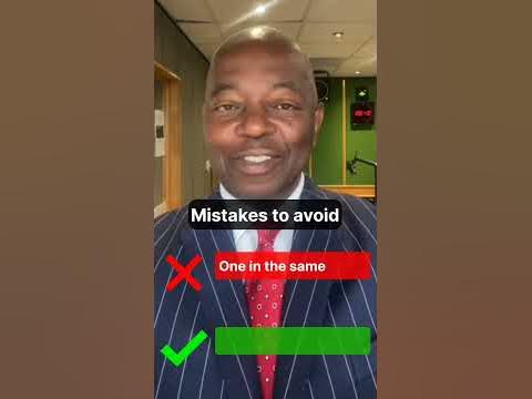 STOP making these mistakes - YouTube