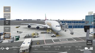 Infinite flight | Riyahd (OERK)  Dubai (OMDB) Emirates A380800