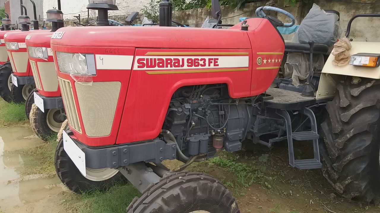 SWARAJ 963 FE 5 STAR POWER S TRACTOR YouTube