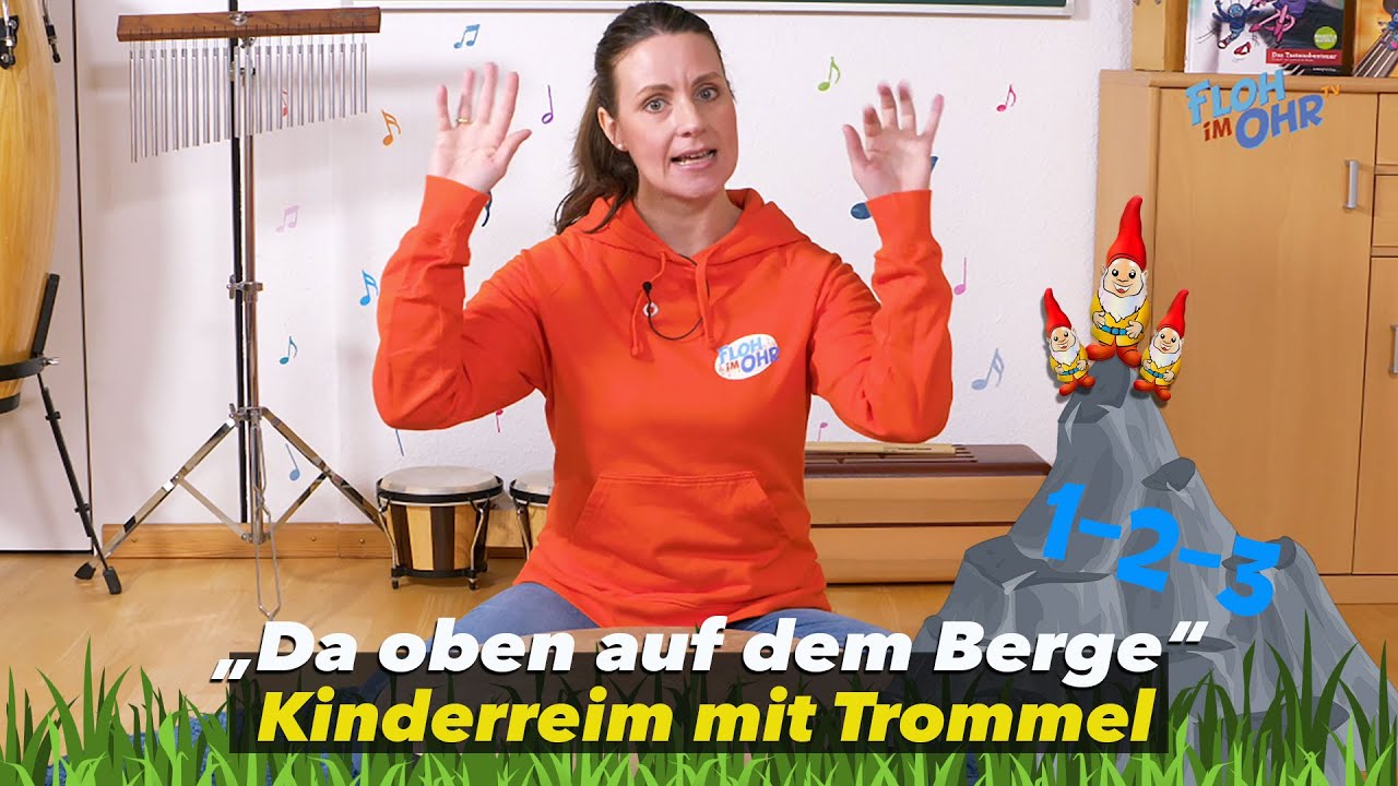 Da oben auf dem Berge | Sprechvers | Kinderreim | Klanggeschichte | Kinderlied