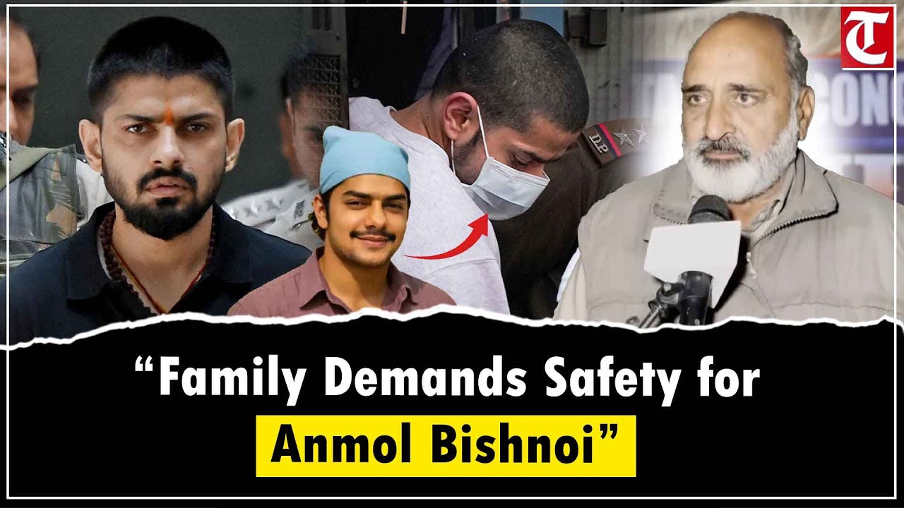 Gangster Anmol Bishnoi extradited to India; family demands his safety during investigation.