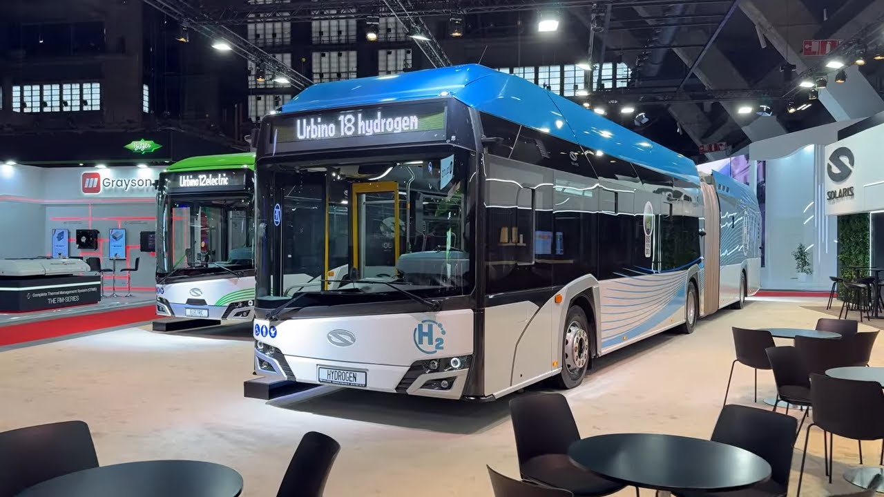 Solaris Urbino 18 Hydrogen (2026) | Interior & Exterior | Busworld Europe 2025 Brussels