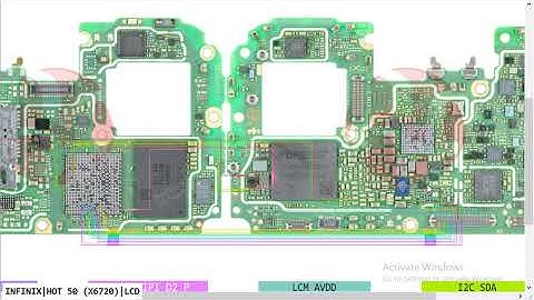 INFINIX HOT 50 X6720 LCD Black LCD Light No Lcd Grapic  Ways Problem Hardware Solution #borneoschema