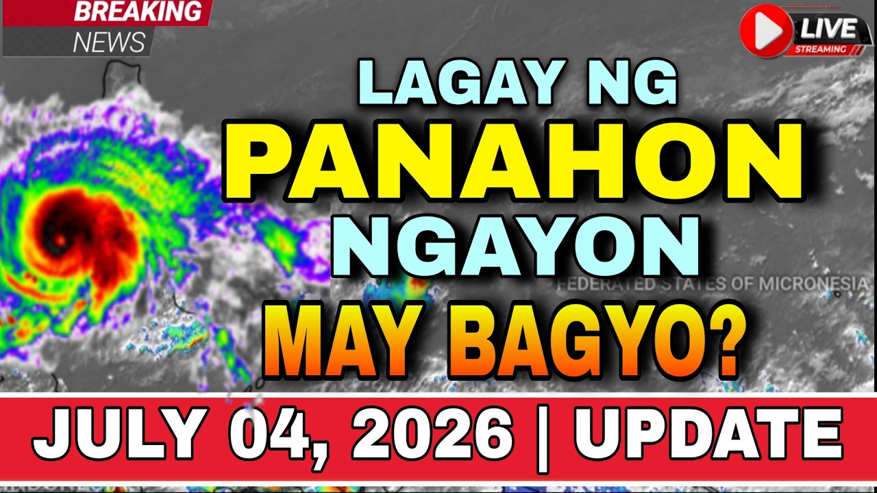 SUPER TYPHOON "INDAY", POSIBLENG MAGDULOT NG MATITINDING PAG-ULAN!‼️😱 | WEATHER UPDATE TODAY