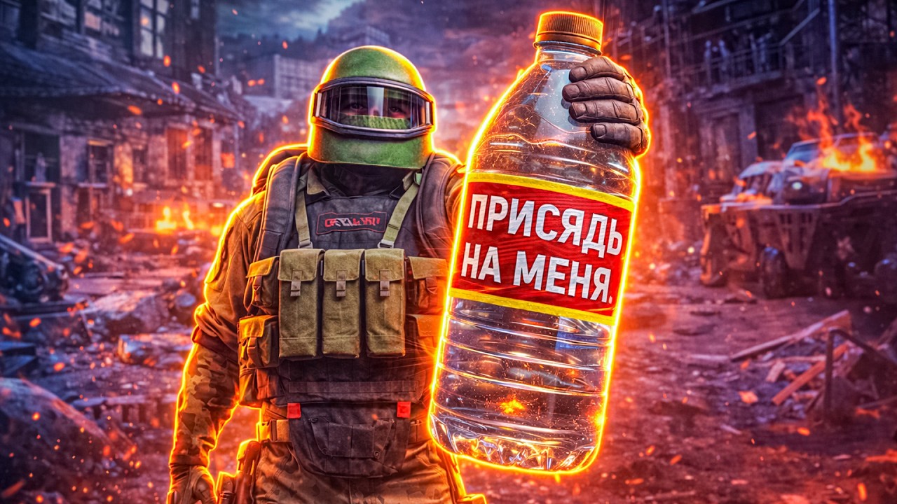 Что будет, если присесть на бутылку в Arena Breakout