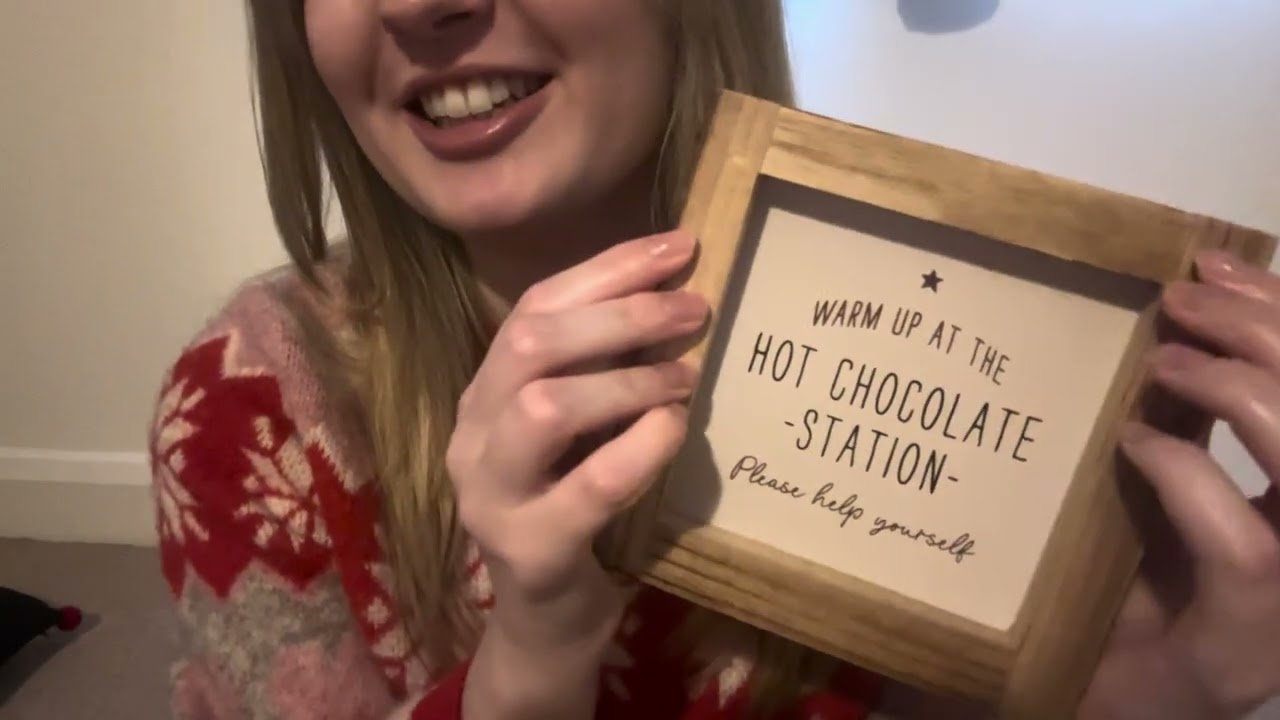 ASMR Christmas Haul🎄❄️ (LoFi) 