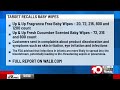Baby wipes from Target recalled over possible contamination