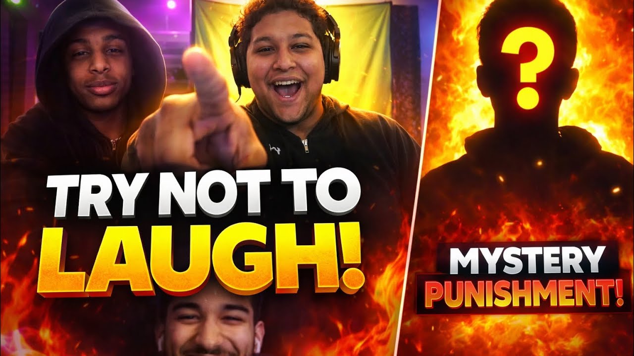 try not to laugh (with punishment)