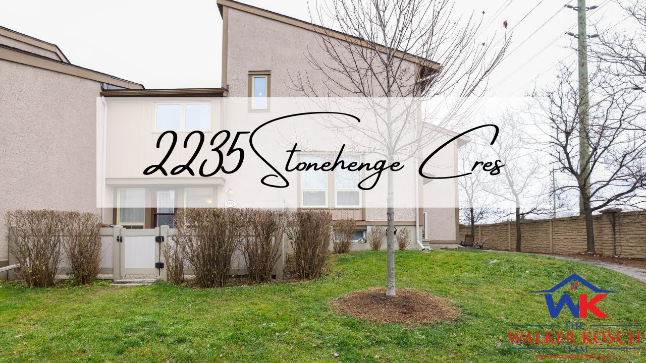 2235 Stonehenge Crescent  Presented by The Walker Kosch Team