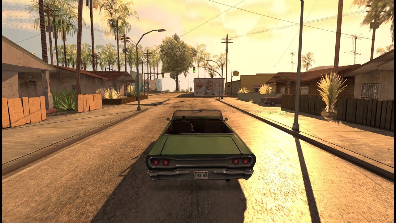 Download PS2 original atmosphere for GTA San Andreas: The