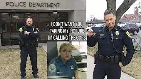 YOUR BEING DETAINED 4 SUSPICIOUS FILMING cops owned I don't answer questions first amendment audit