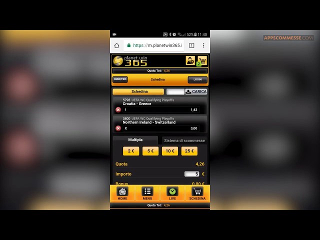 APP PLANETWIN 365 SCARICA
