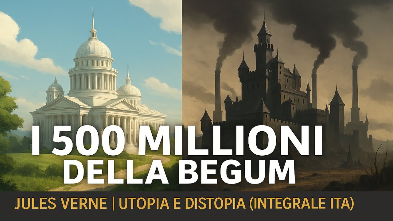 Audiolibro I 500 milioni della Begum – Jules Verne | Utopia e Distopia (Integrale ITA)