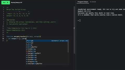 Merge Two Sorted Arrays | JavaScript Arrays Episode 7
