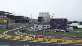 Alonso pushis his car to pit lane - Hungaroring 2015 Q2
