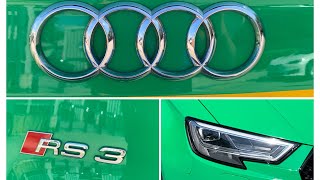 Audi RS3 - Exhaust Sounds in Different Driving Modes