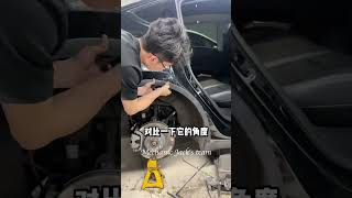 Tesla Rear Fender and Door Restoration