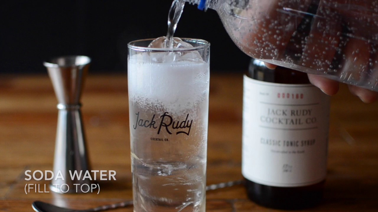 Jack Rudy Cocktail Co. Gin & Tonic YouTube