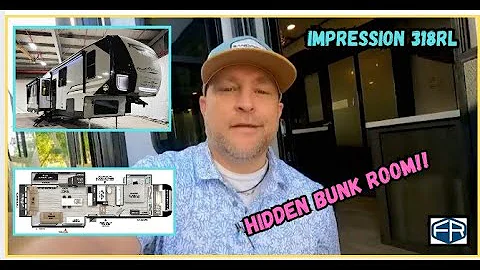 NEW:  Impression 318RL *Hidden Bunk Room