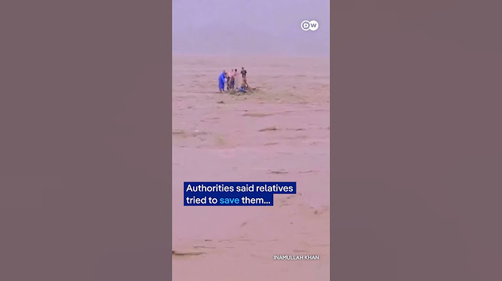 Family in Pakistan trapped by flood waters | DW News