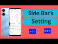 how to set side back in realme c71 |||| realme c71 side back setting