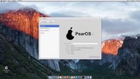 How to Install Pear OS El Capitan Inside VirtualBox