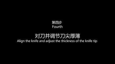 Automatic grooving machine job setting video