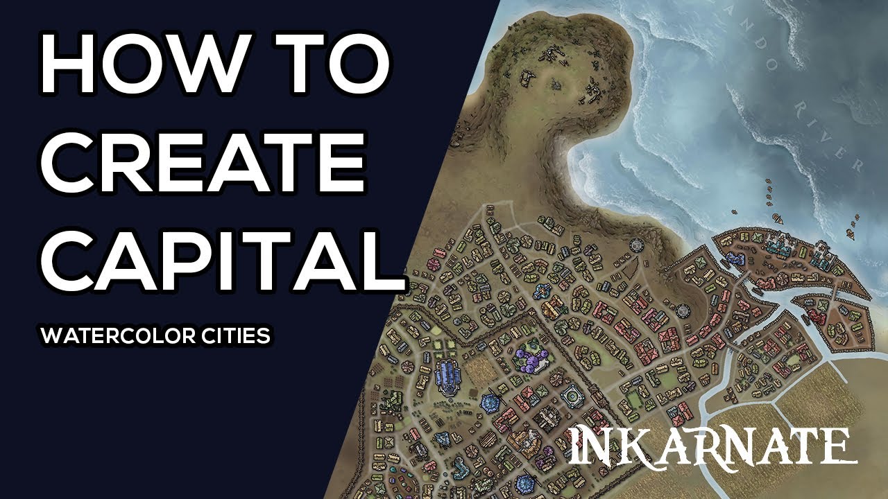 How to Create Capital | Inkarnate Stream - YouTube