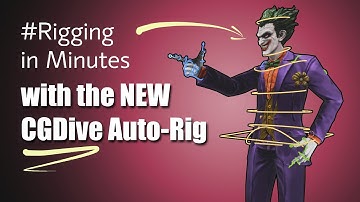 Introducing: The CGDIVE Auto-Rig addon for Blender
