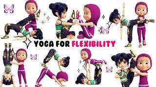 Best Friends Yoga Challenge Fun & Easy Partner Yoga For Kids Yoga For Kids
